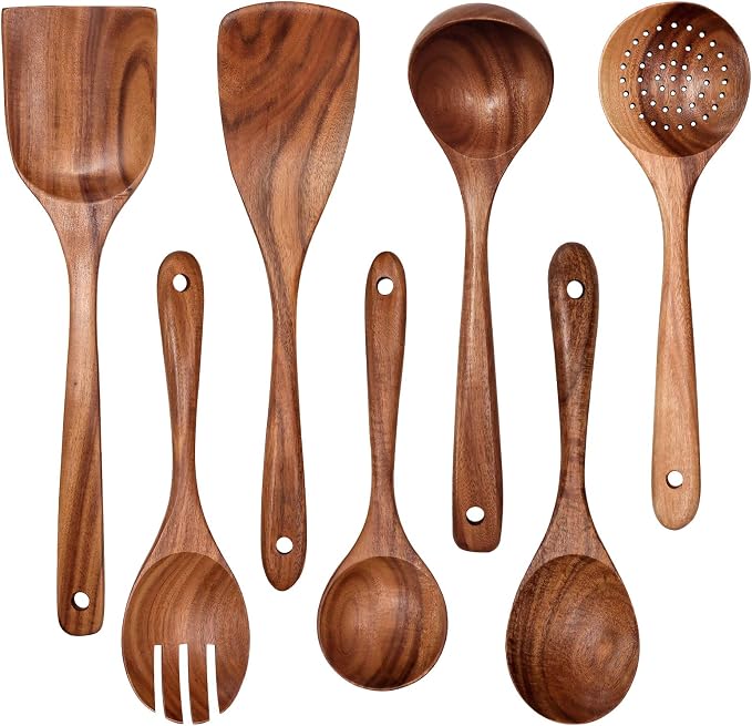 Wooden Cooking Utensil Set
